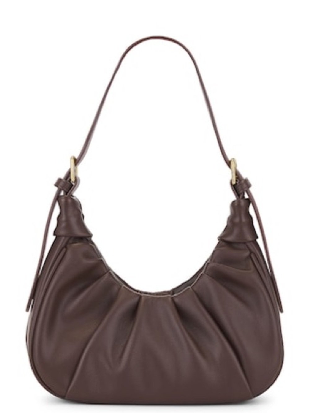 8 Other Reasons “Daphne” Shoulder Bag Chocolate Brown - Picture 4 of 4